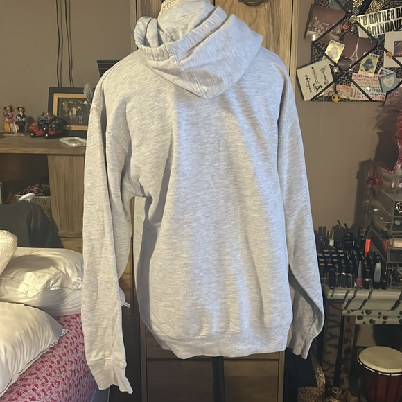 Heavily Meditated Gray Hoodie - Medium - Picture 3 of 4